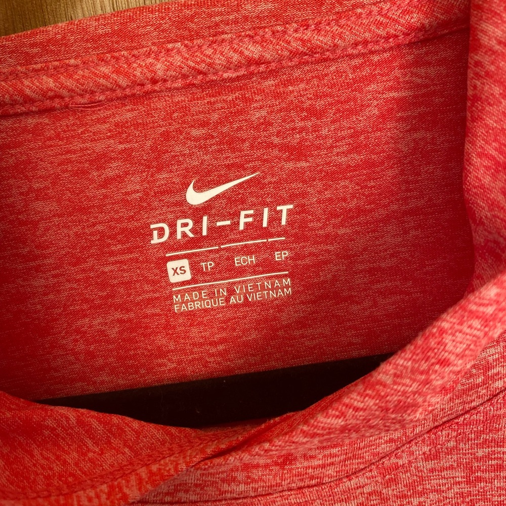 Woman’s Nike Dri Fit Hooded Shirt - Picture 3 of 3